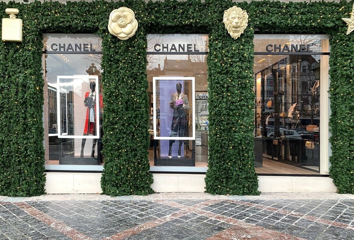 Chanel · Boulevard de Waterloo à Bruxelles, boutique Chanel (décembre 2019) - 2